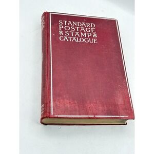 1935 WORLDWIDE SCOTT Standard Postage Stamp CATALOGUE Hardcover 1000+ Pages